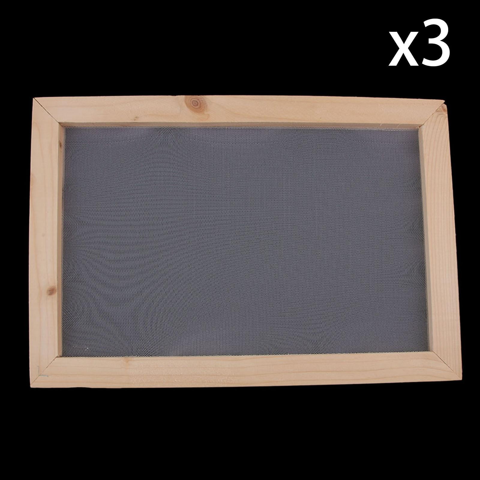 Paper Making Kit - 3pcs Papermaking Screen Frame and Deckle and