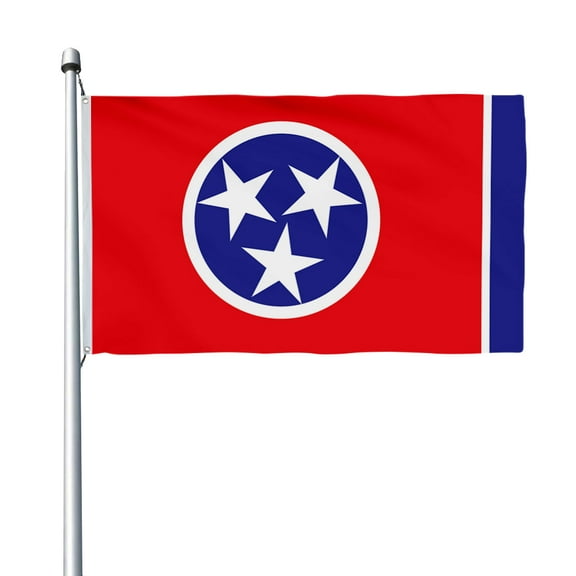 Aihccy Tennessee State Flag with Brass Grommets Size - 3x5Ft