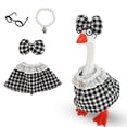 thumbnail image 2 of Bklubk 7 Inch Desktop Gooses Rustics Style Decorative Miniature Office Desk Gooses, 2 of 6