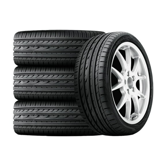 Set of 4 Yokohama Advan Sport ZPS 245/40R18 93Y Tires Fits: 2002-10 Lexus SC430 Base, 2005-13 Chevrolet Corvette Base