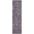 thumbnail image 2 of Addison Rugs Chantille Indoor/Outdoor Transitional Floral Eggplant Washable Runner Rug, 2'3" x 7'6", 2 of 6