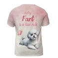 thumbnail image 2 of Every Fart is Love Note Bichon Frise Guilty Face Happy Valentine's All Over Print 3D Shirt Unisex Merch Bichons Dog Lovers Gifts Idea - 01016, 2 of 6