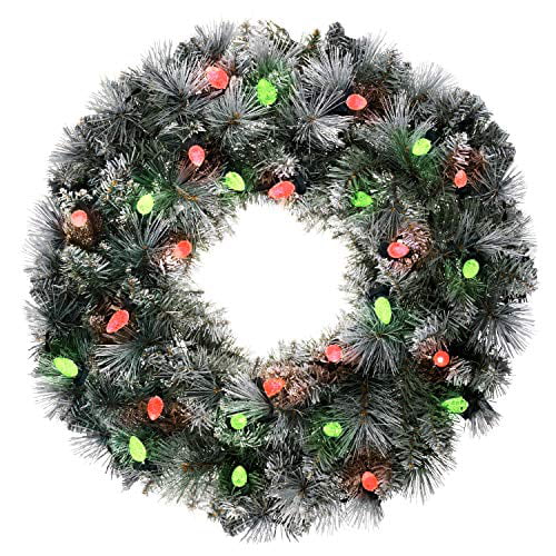 Hallmark Keepsake 2020, Sound-a-Light Musical Christmas Wreath With Sound and Light Show, 24" - Walmart.com