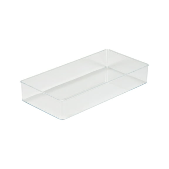 Simplify Medium Rectangular Drawer Organizer, Clear