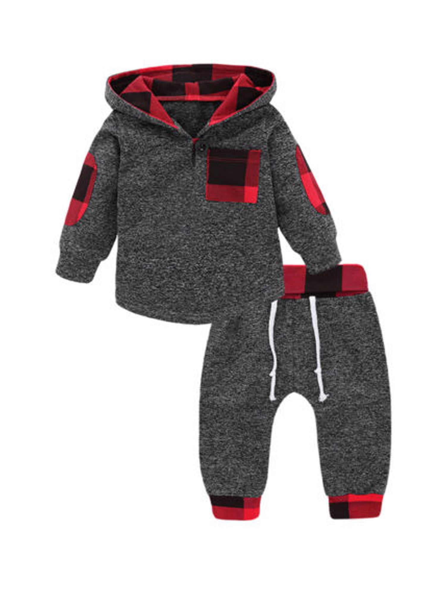 Details about Kid Toddler Boy Girl Plaid Pullover Hoodie Size 2-3 years Details about Kid Toddler Boy Girl Plaid Pullover Hoodie Size 2-3 years