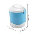 thumbnail image 4 of Multifunctional Rice Cooker 24V 180W 1.6L Electric Portable Multifunctional Rice Cooker Food Steamer For Cars Blue, 4 of 8