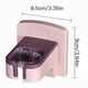 thumbnail image 3 of Pegador de Baño, Soporte de Suction Cup, Caja de Toalla, Secador de Pelo, para Baño Pequeño, Resistente, Metal, 2-Tier, para Dormitorio, 3 of 7