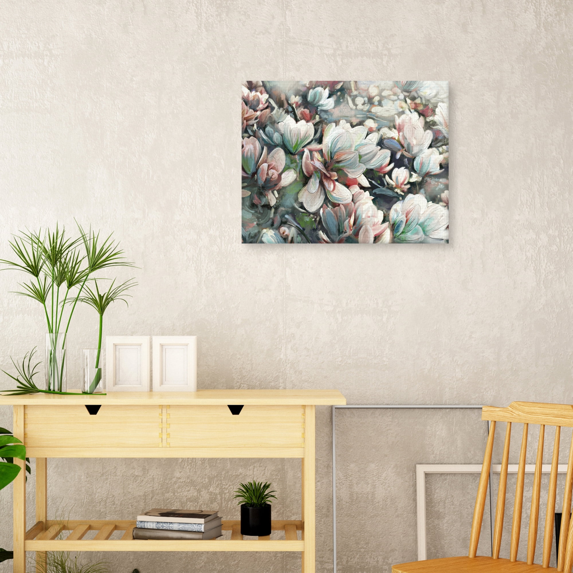 Jardin Colore by Studio Arts Canvas Art Print
