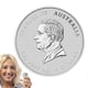 thumbnail image 2 of 2025 Australia 1 Oz 999.Silver Emu BU Coin Piedfort Next Generation, 2 of 5