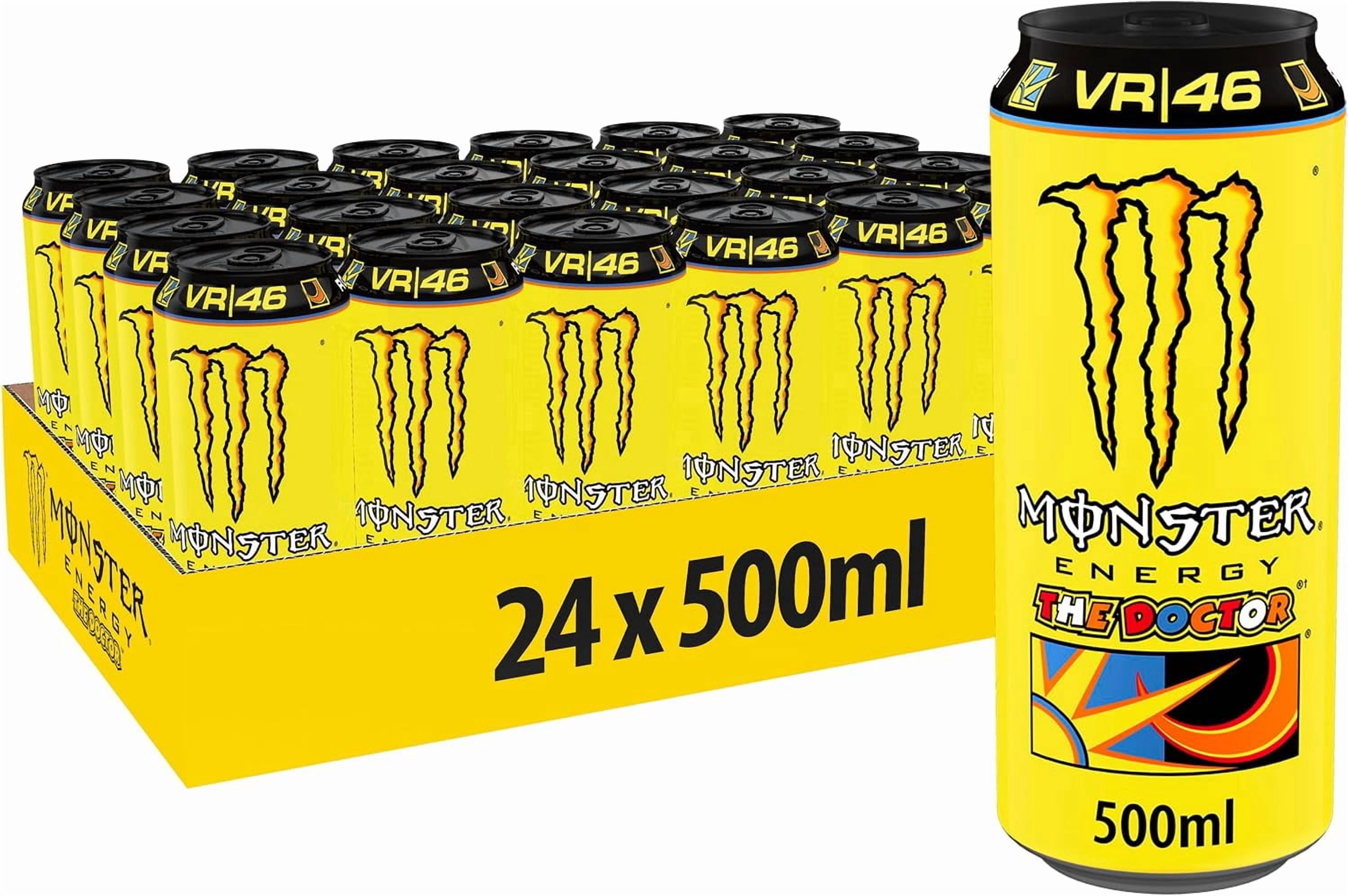 Monster Energy The Doctor VR46 Energy Drink, Citrus Flavour, 500ml