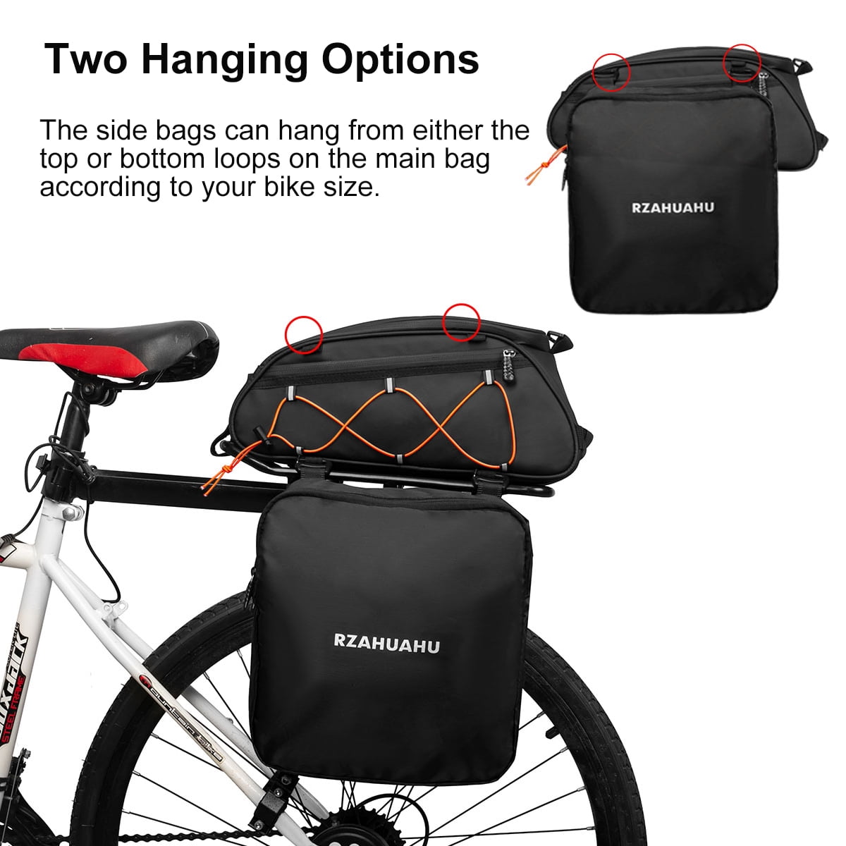 COTEetCI Bike Trunk Bag Bicycle Cargo Rack Bag India  Ubuy
