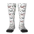 thumbnail image 1 of Balery Cute French Bulldog Calcetines novedosos Calcetines deportivos Calcetines hasta la rodilla Calcetines de algodón Calcetines originales y geniales, 1 of 6