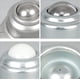 thumbnail image 4 of Paquete de 8 ruedas para muebles, ruedas pequeñas de bola, ruedas para muebles, ruedas para gabinetes, ruedas pequeñas de nailon-YGWL, 4 of 5