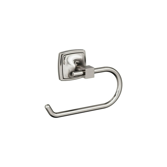 Amerock Bh36091G10 | Brushed Nickel Single Post Toilet Paper Holder | 7-1/16 In. (179 Mm) Length Toilet Tissue Holder | Stature | Bath Tissue Holder | Bathroom Hardware | Bath Accessories