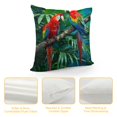 thumbnail image 4 of Orinice Parrots Branch Tree Graphic Decorative Cushion Throw Pillow Cover 22x22in, 4 of 5