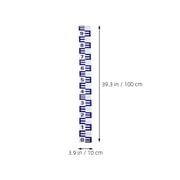 UPKOCH 2Pack Water Depth Measurement Ruler Coated Sticker for Tidal Observation in Boats Pools