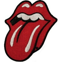 Application Rolling Stone Tongue 2.8" x 3.2" Logo Iron-on/Sew-on Embroidered PATCH