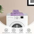 thumbnail image 4 of BNM Egyptian Cotton Luxury 3 Piece Towel Set, Royal Purple, 4 of 8