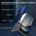 thumbnail image 4 of Decase Case for Samsung Galaxy Z Fold 7, Shockproof Magnetic 360° Rotating Kickstand Phone Case, Wireless Charging Supported,Royalblue, 4 of 11
