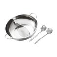 thumbnail image 4 of kurtrusly Divider Cookware Set for Party Travel Portable Pot with Removable Divider With spoon Dia 32cm, 4 of 6