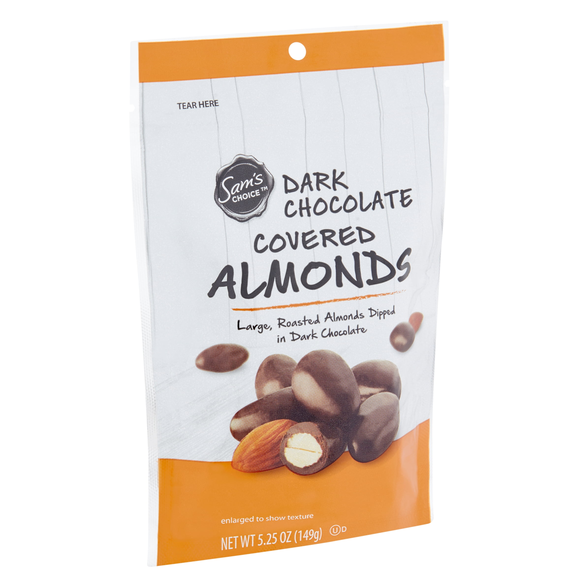 Sam's Choice Dark Chocolate Covered Almonds, 5.25 oz