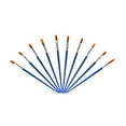thumbnail image 2 of Yesbay 10Pcs Kids Detail Paint Brushes Nylon Blue Watercolor Drawing Painting Brushes,Paint Brush 1#,1#, 2 of 7