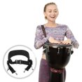 thumbnail image 3 of Black Drum Strap African Belt Snare Adjustable Sling Djembe Adley Djembes Suspenders Nylon Net, 3 of 6