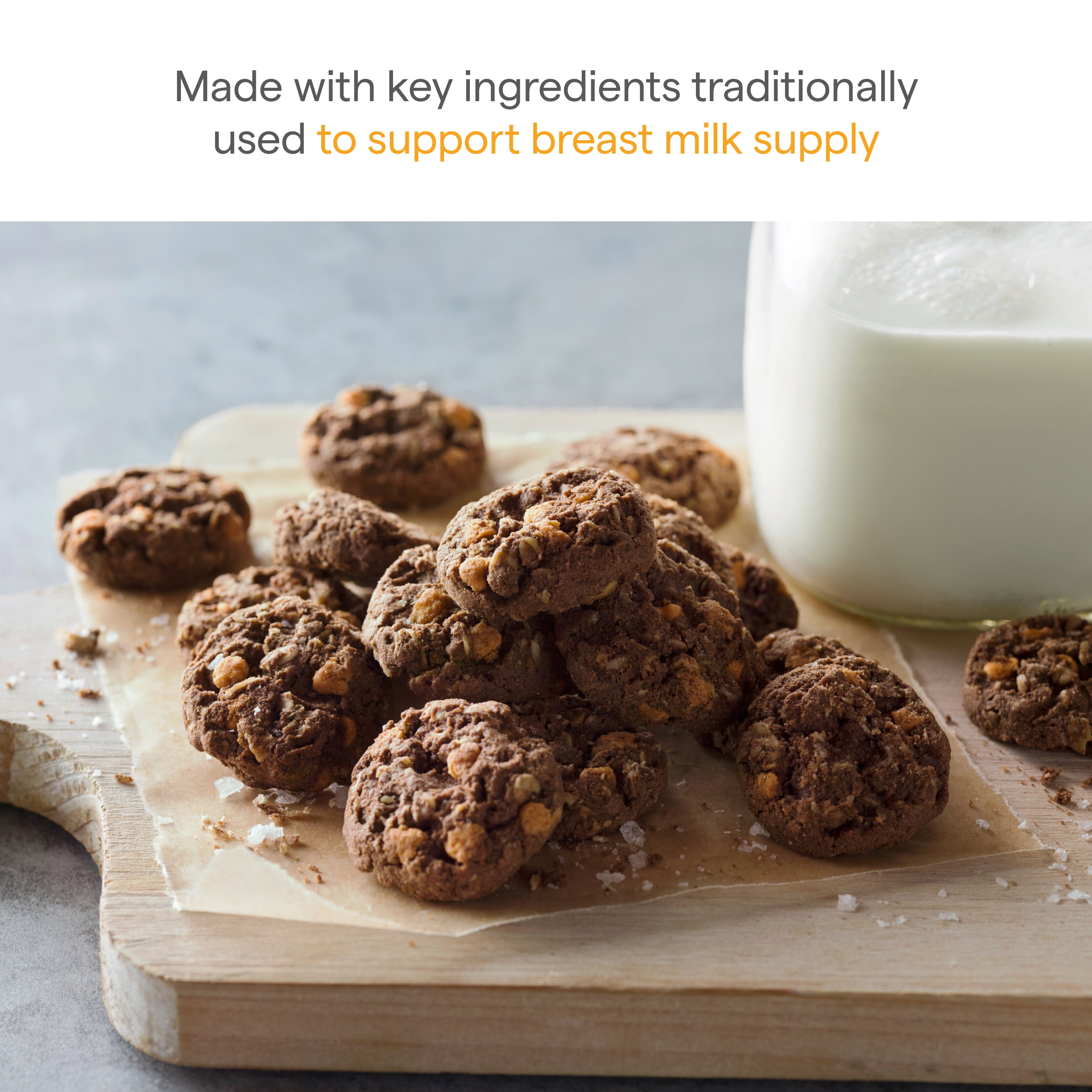 Munchkin® Chocolate Salted Carmel Lactation Cookie Bites, Fenugreek Free, 1 Bag