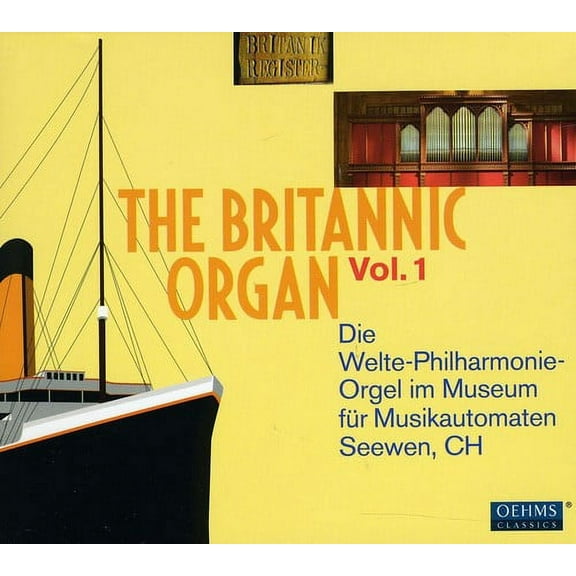 Mozart / Grieg / Beethoven / Berlioz / Rumsey - Britannic Organ 1 - Music & Performance - CD