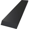 thumbnail image 3 of Ekena Millwork 2 1/2"W x 14"D Hidden Floating Steel Heavy Duty Bracket, Powder Coated Black, 3 of 10