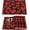 Valentine''s Day Lov, variant on Valentine''s Day Lov Placemats Set of 6 Fabric Placemats Square Placemat for Kitchen Table Heat Resistant, Easy to Clean Table Placemats 12x18 Inch