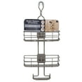 Better Homes & Gardens Adjustable Shower Caddy, Satin Nickel