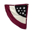 thumbnail image 2 of ZZkhGO Patriotic Flag Door Frame Decoration, Waterproof Fade Resistant Embroidered Hanging Banner, Durable Brass Grommets Lock Stitching for Independence Day Yard House Display, 2 of 7