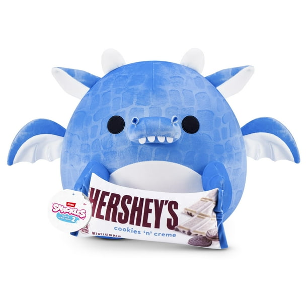 ZURU Plüschfgur Snackles Axolotl n Pnk mt Krspy-Kreme-Donut, Sere
