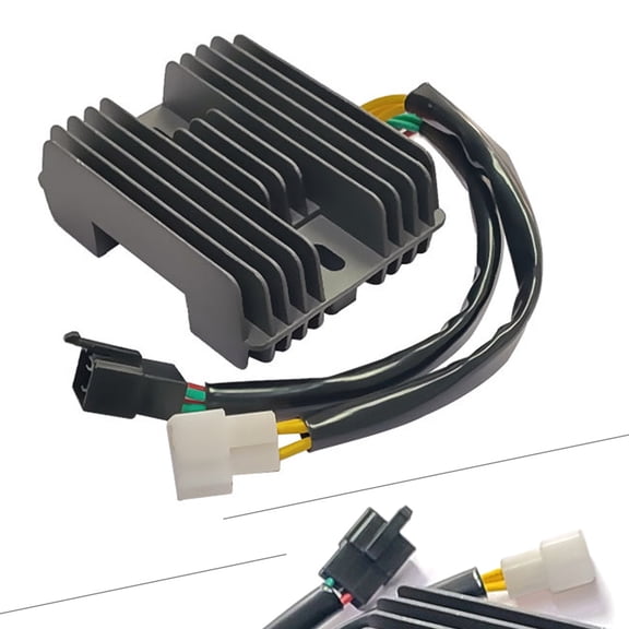 NS Motorcycle Voltage Regulator Rectifier 12V Replace for 1098 1198 749 848 2003-2011, Black