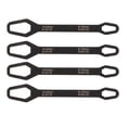 thumbnail image 2 of 4Pcs Universal Wrench, Universal Double Ended Multifunctional 60HRC High Hardness Wrench Tools for Repairing Pipes, 2 of 7