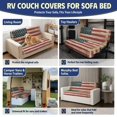 thumbnail image 6 of Chririnla Vintage American Flag RV Sofa Bed Cover Pet Friendly, Suitable for Camper Travel Trailer, RV Jackknife Sofa Couch Covers Suitable for Jackknife Sleeper Sofas, 6 of 7