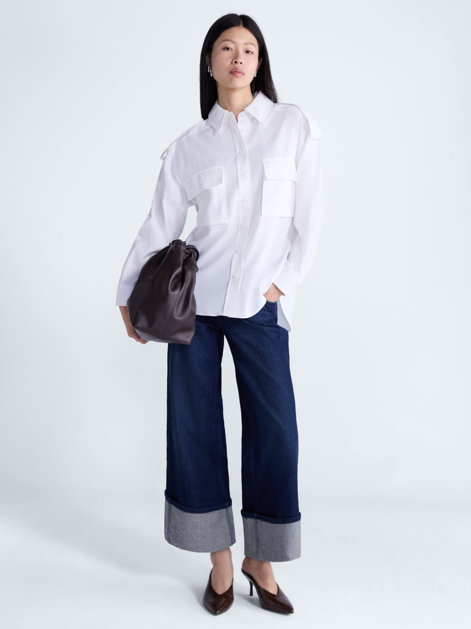 Scoop Women's and Women's Plus Utility Shirt, Sizes XS-4X