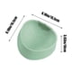 thumbnail image 5 of Comedero antideslizante con diseño de tira cómica de fresa para gatos, con base profunda para evitar derrames y suciedad, plato de plástico resistente para gatitos juguetones y razas, 5 of 6