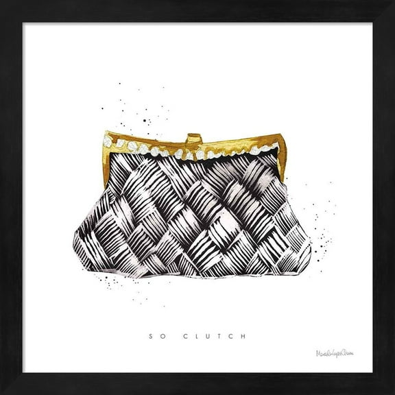 Great Art Now Glitz and Glam X by Mercedes Lopez Charro, Framed Wall Art, 13.25W x 13.25H