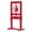Red, variant on Garvee 6 Ton Hydraulic Press with Plate,Adjustable H-Frame Hydraulic Shop Press for Bend, Straighten, Press Parts