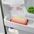 thumbnail image 7 of SIGNORA WARE Plastic Butter Dish with Lid Butter Holder Storage Container, Red, 7 of 7