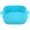 Blue, variant on Deago 4 Pack Square Silicone Air Fryer Liners 7.7 inch for 3 to 6 QT Reusable Air Fryer Pot Air Fryer Inserts for Oven Microwave Accessories
