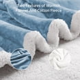 thumbnail image 2 of Electric Heated Blanket, Full Size Blue and Grey & Throw Size Light Gray, 2 of 8