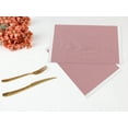 thumbnail image 6 of REGALWOVEN Placemats Set of 6 Placemats for Kitchen Dining Table Decor Washable Heat Resistant Table Placemats Wipeable Table Mat Pink 18*12in, 6 of 7