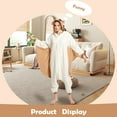 thumbnail image 2 of Flying Squirrel Pajamas Polyester CANASOUR Onesie Adult Funny Christmas Suit Animal Jumpsuit Medium, 2 of 6