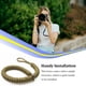 thumbnail image 3 of Tholdsy Cuerda de paracaídas Cámara digital Correa de muñeca Color sólido Casual Elegante Al aire libre Camping Senderismo Accesorios de cámara y óptica Marrón, 3 of 6