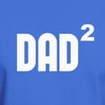 thumbnail image 3 of CafePress - Dad2 Dad Squared Exponentially T Shirt - Men's Classic Graphic Cotton T-Shirt, 3 of 4