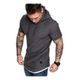 thumbnail image 1 of Sudadera Manga Corta De Verano Con Capucha Para Hombre, 1 of 5