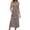 *Coffee, variant on ClodeEU Women's Crew Neck Sleeveless Maxi Tank Dress with Side Slit,Casual Loose Summer Vacation Dress Army Green,Women's Plus L